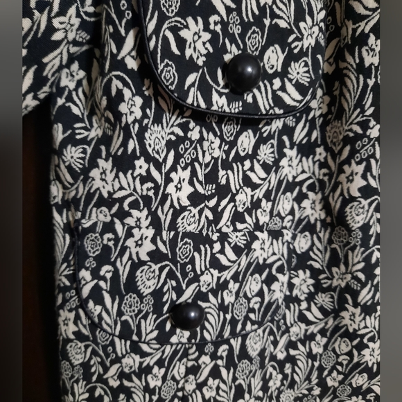 Mario Serrani Floral Print Blazer Jacket - Picture 7 of 12